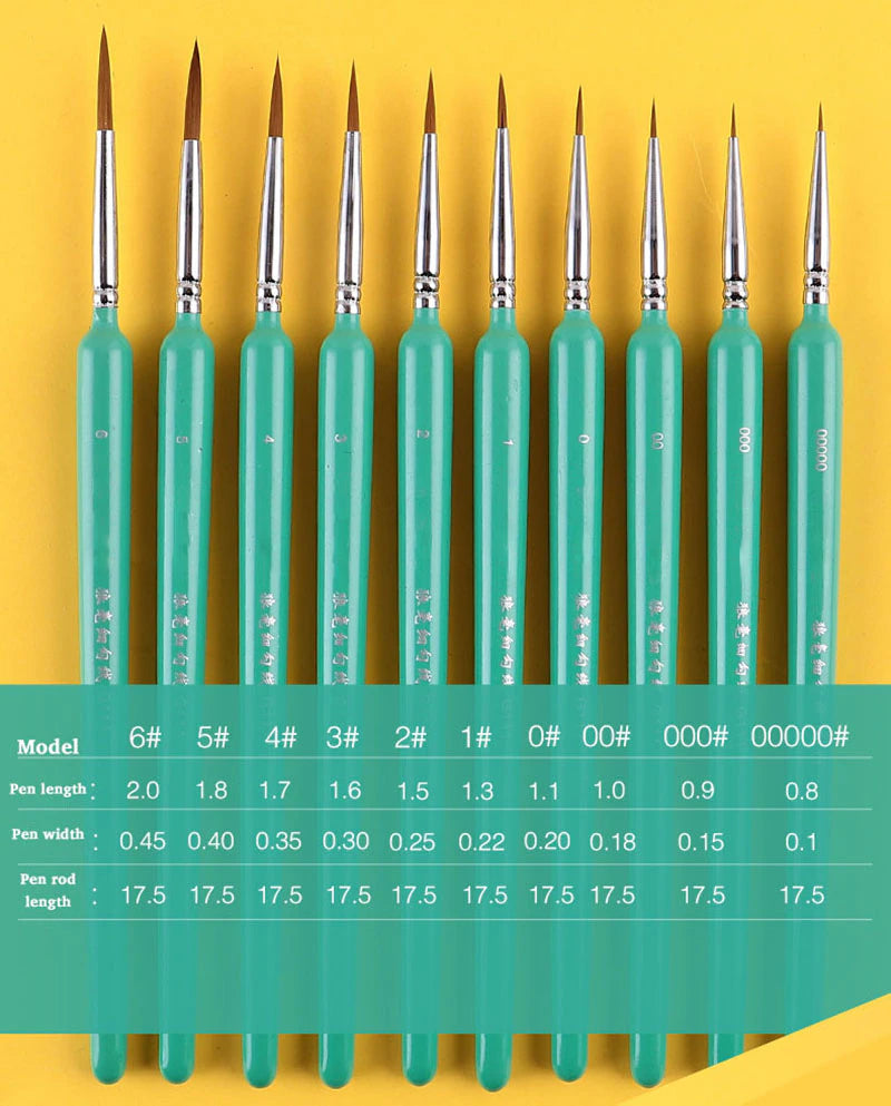 Hook Line Paint Brush